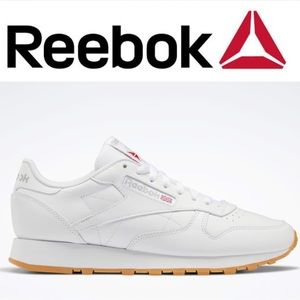 WOMEN’S REEBOK CLASSIC LEATHER SHOE - 6.5